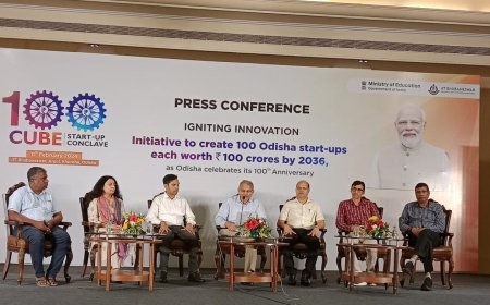 ଆଇଆଇଟି ଭୁବନେଶ୍ବର ଅନୁସନ୍ଧାନ ଏବଂ ଉଦ୍ୟୋଗୀ ପାର୍କର 100-କ୍ୟୁବ୍‌ ଷ୍ଟାର୍ଟ ଅପ୍ ପଦକ୍ଷେପ