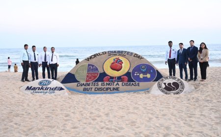 ପ୍ରାରମ୍ଭିକ ମଧୁମେହ ନିର୍ଣ୍ଣୟ ଏବଂ ସୁସ୍ଥ ଜୀବନଶୈଳୀକୁ ପ୍ରୋତ୍ସାହିତ କରିବା ପାଇଁ ବିଶ୍ୱ ମଧୁମେହ ଦିବସରେ ଅଭିନବ ବାଲୁକାକଳା ମ୍ୟାନକାଇଣ୍ଡ ଫାର୍ମା ଏବଂ ରିସର୍ଚ୍ଚ ସୋସାଇଟି ଫର ଡାଇବେଟିସ୍ ଇନ୍ ଇଣ୍ଡିଆ (ଆରଏସଏସଡିଆଇ)ର ମିଳିତ ସହଭାଗିତାରେ ମଧୁମେହ ସମ୍ପର୍କିତ ସଚେତନତା